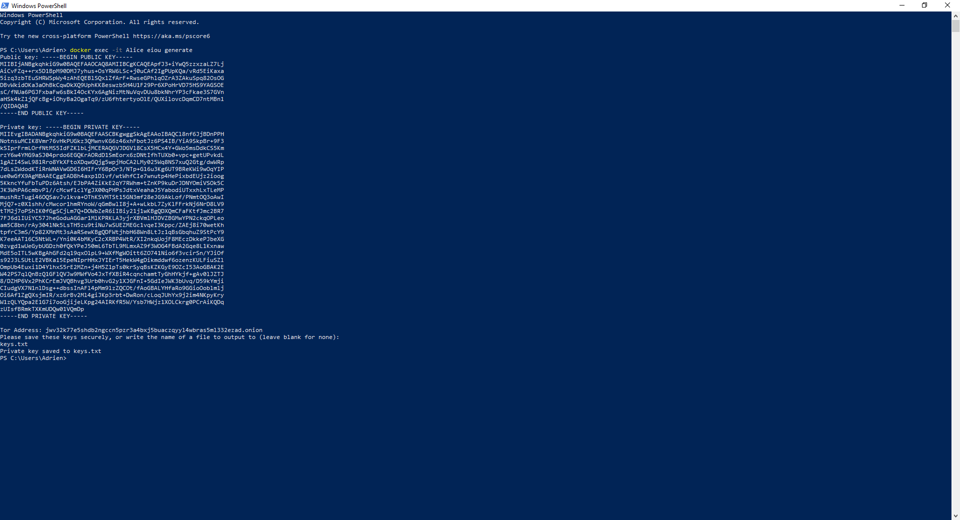 Tutorials config generate single container example no HTTP