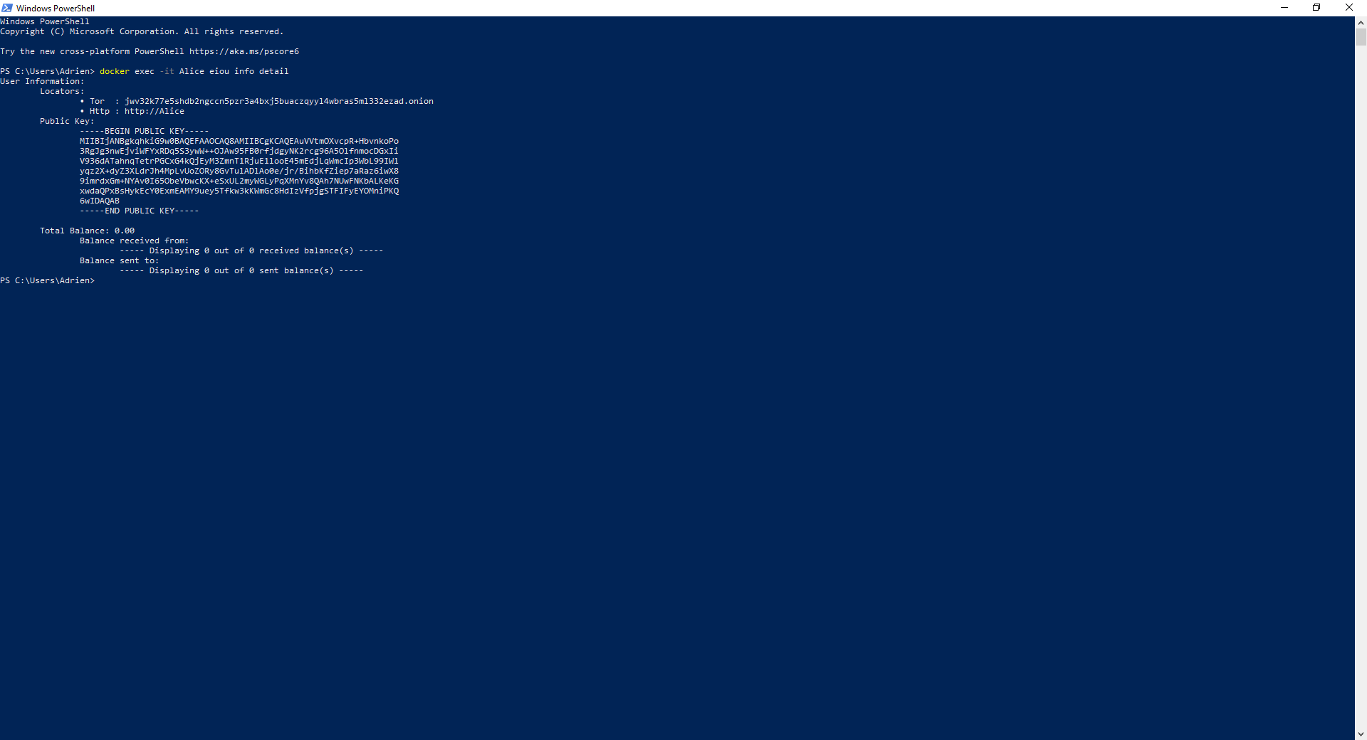 Tutorials contacts my info info detail example